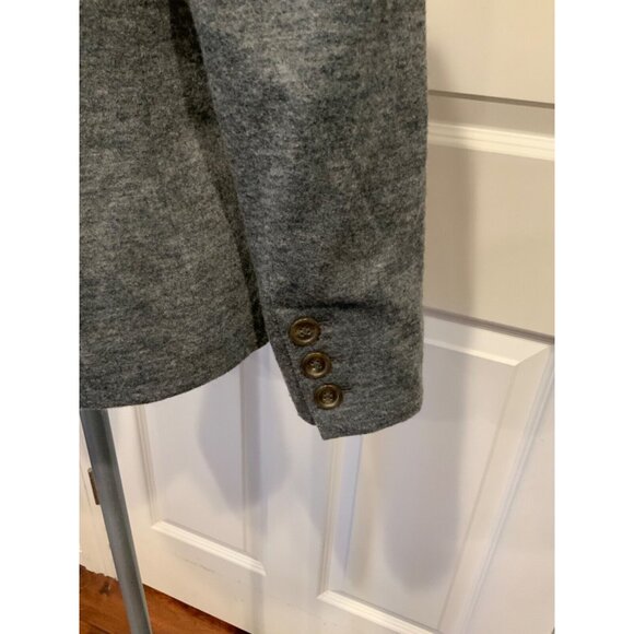 Cartonnier Gray Wool Blend 2-Button Blazer, Size 2 - Picture 5 of 6